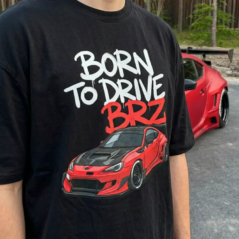 Koszulka Personalizowana z Samochodem "Slogan"