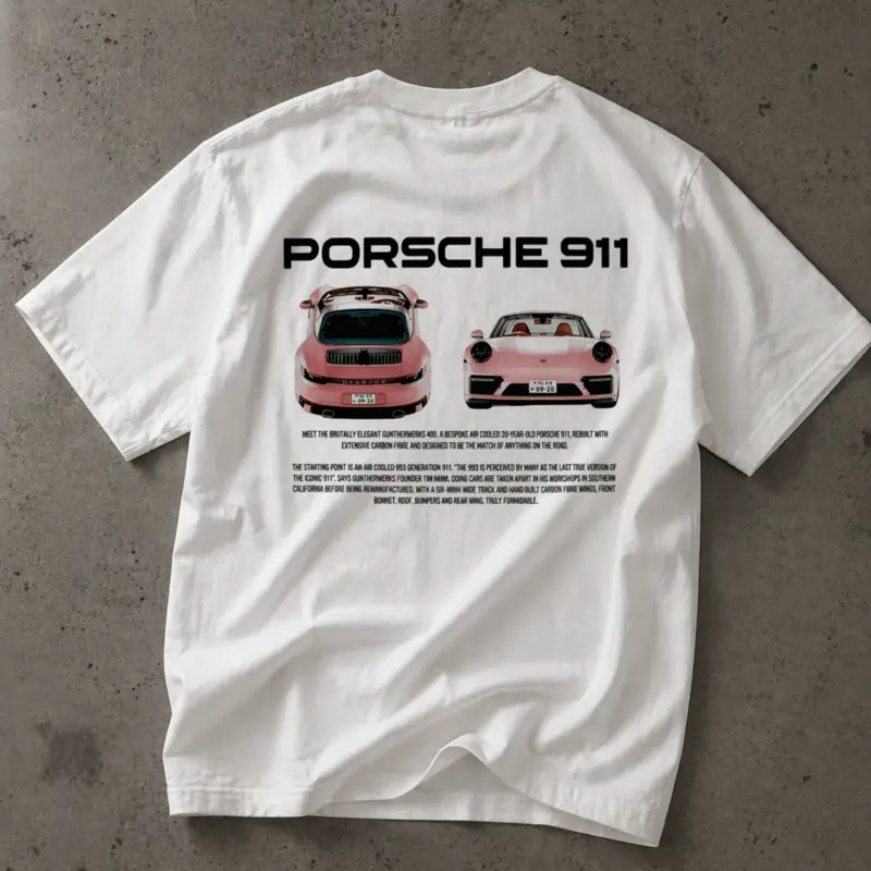 Koszulka Porsche 911 – Koszulka Motoryzacyjna