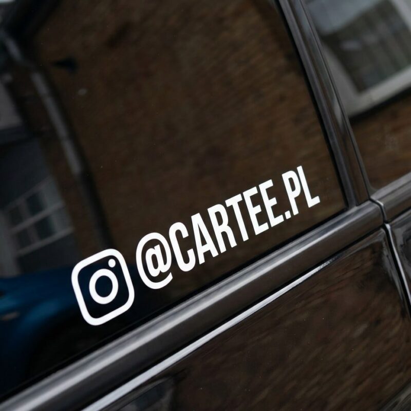 Personalizowana Naklejka - Twój Instagram