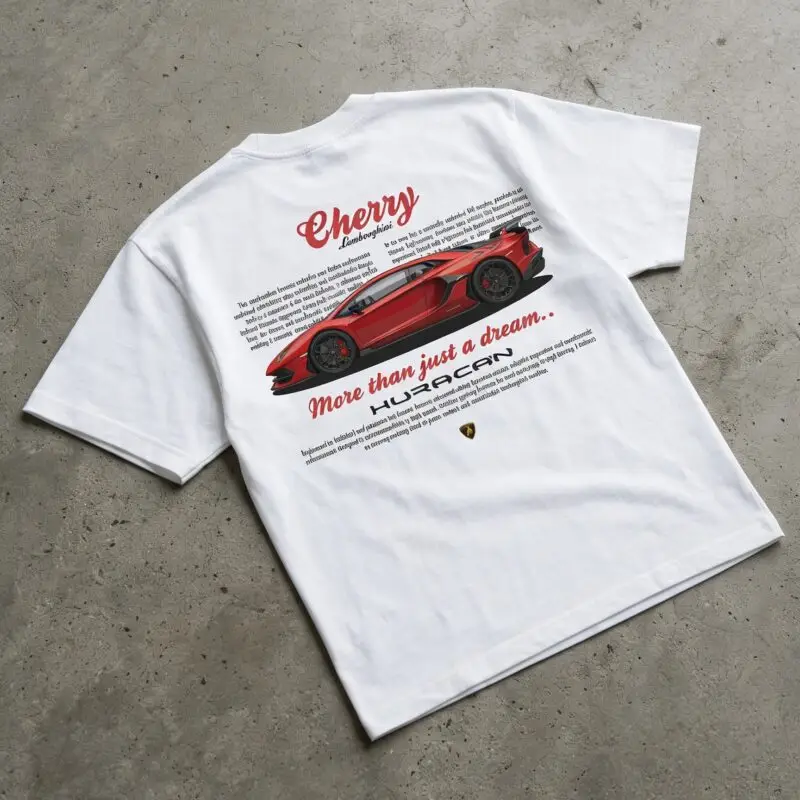 Koszulka Cherry - Red Lamborghini Huracan STJ