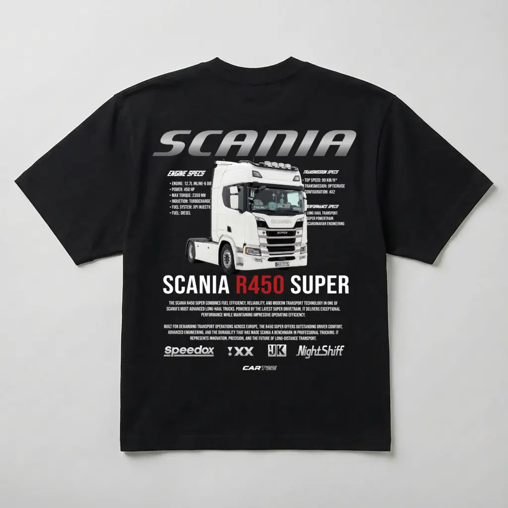 wizualizacja biała scania