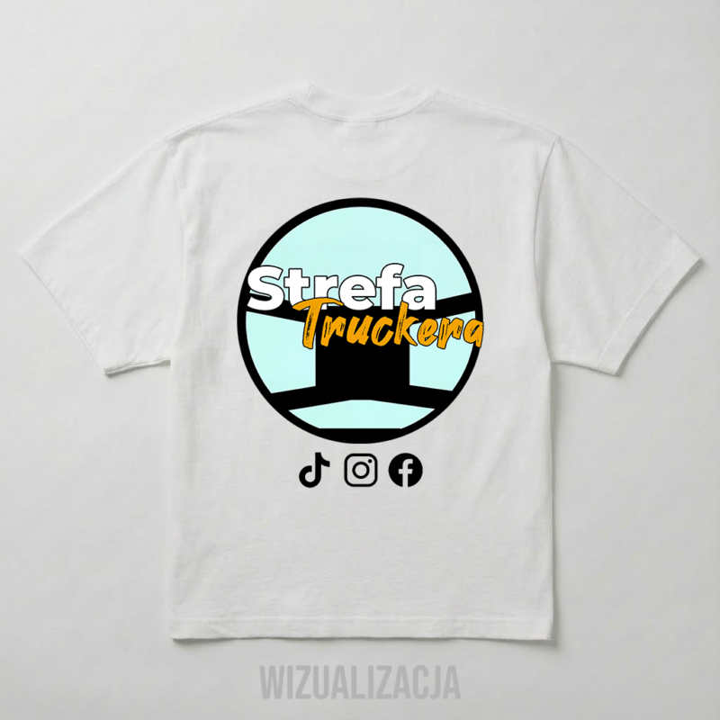 2 Koszulki Personalizowane (XS i XL) Strefa Truckera